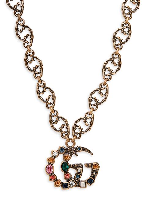 gucci fashion neckalces|Gucci necklace vintage.